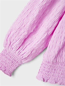 NAME IT Langærmet Bluse Kiras Violet Tulle